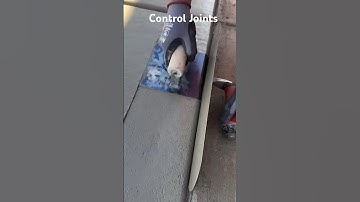 Predetermined cracks | control joints | expansion joints on Concrete Floor