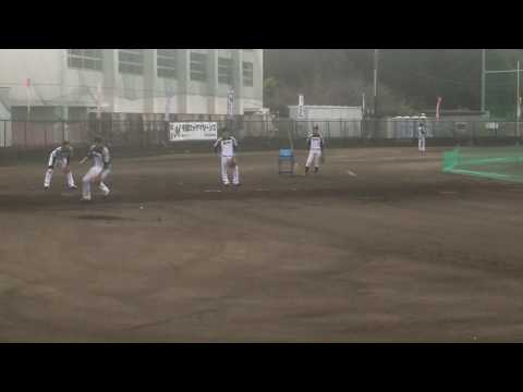 千葉ロッテ鴨川キャンプ・原投手・成田投手・岩下投手の守備練習