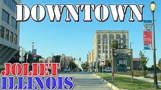 Joliet  Illinois  4K Downtown Drive