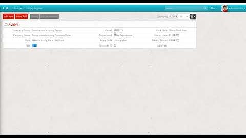 How to create a digital and hard bound books Library Register.