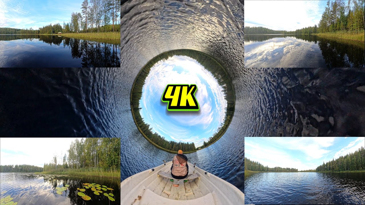 Vibe with me: Rowing on a small lake