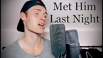 Met Him Last Night - Demi Lovato & Ariana Grande (Male Acoustic Cover)