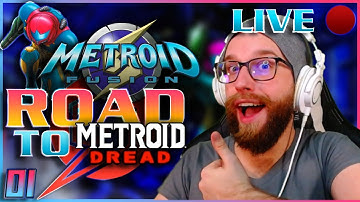 🔴 Metroid Fusion Blind Live Playthrough! | Road To Metroid: Dread! | Part 1