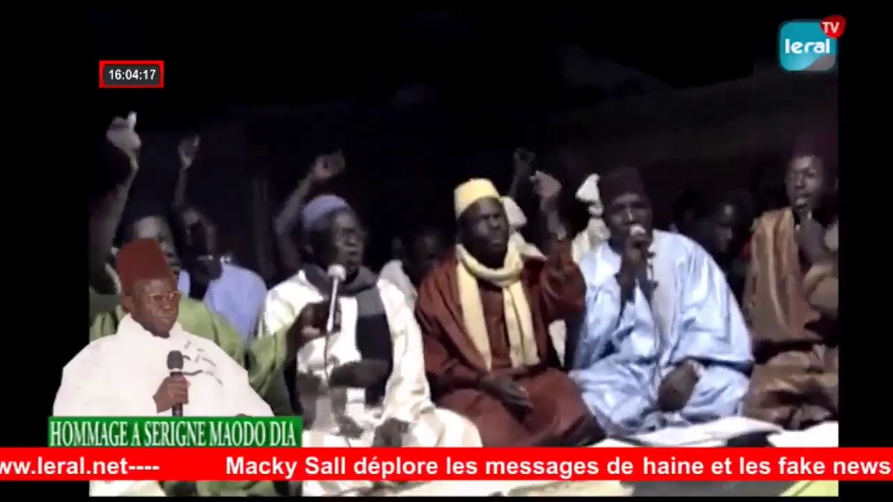 En Direct -  Louga: Serigne Alioune Guèye rend hommage à Serigne Maodo Dia