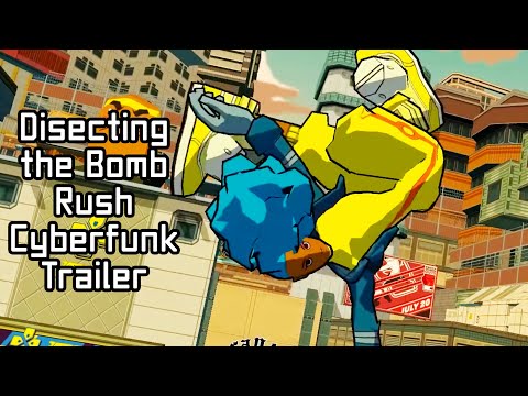 Disecting the Bomb Rush Cyberfunk Trailer