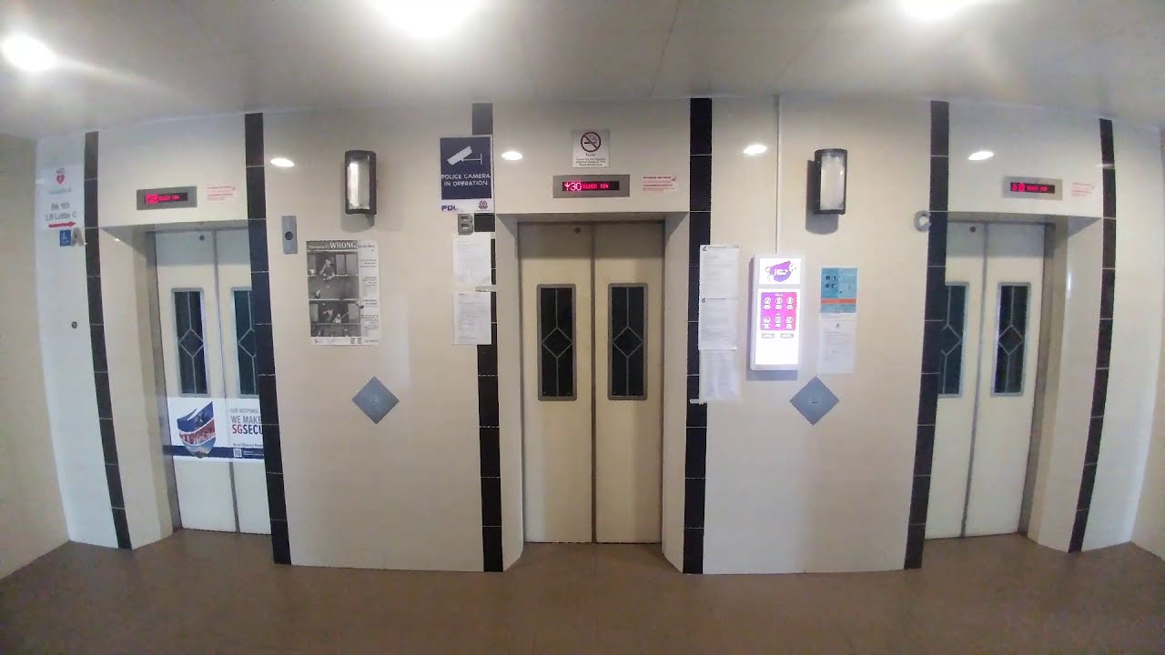 Block 184 Bukit Panjang - LG elevators