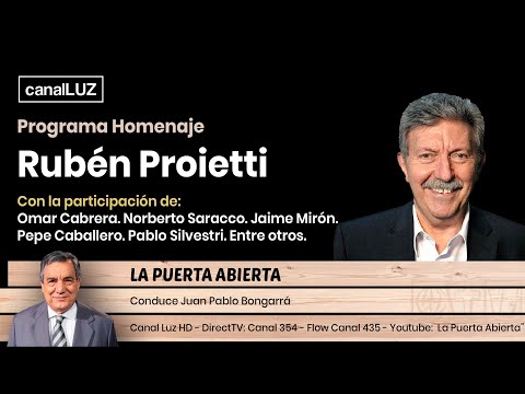 Homenaje a Rubén Proietti - Omar Cabrera Norberto Saracco Jaime Mirón Pepe Caballero Pablo Silvestri