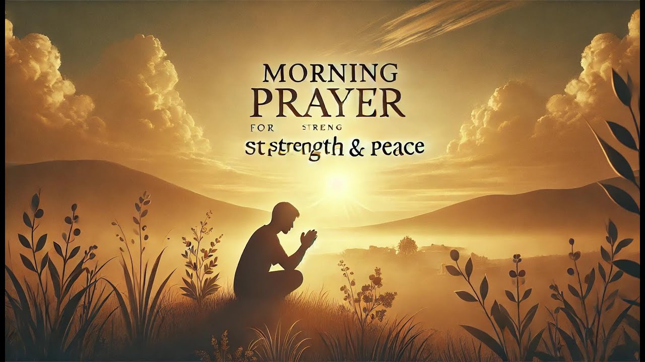 morning prayer for strength and peace widescreen - YouTube