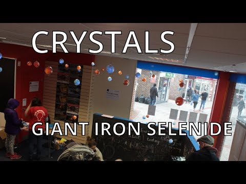 Giant Iron Selenide - ATOM festival - Crystals