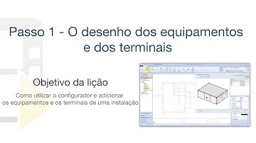 Vídeo Tutorial Edificius MEP - Passo 1 - O desenho dos equipamentos e dos terminais - ACCA software
