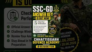 SSC GD 2026 Answer Key Out Now | Direct Link | Challenge Process Explained