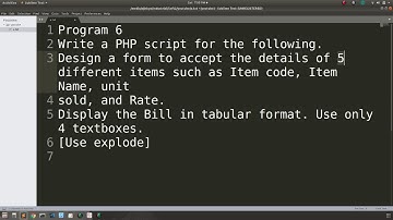 internet programming Practical Program 6 | php practical program