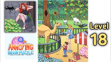 Annoying Brain Puzzle level 18 Walkthrough Solution