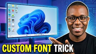Customize Windows Fonts Using Registry Editor | Make Your Windows Look Unique screenshot 4