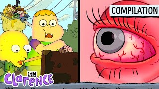 Definitely Not Cursed: A Compilation of the Best Moments | Clarence | Cartoon Network