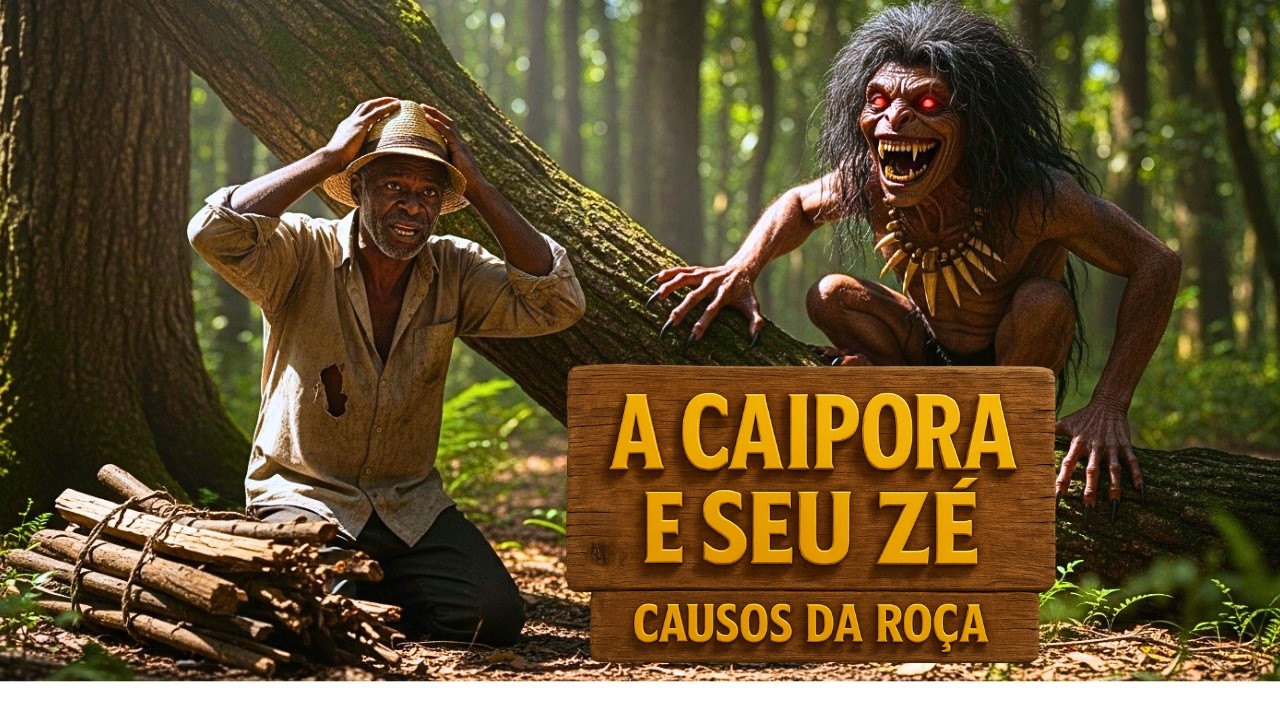 “FUI PEGAR LENHA E ACABEI ME PERDENDO POR CULPA DA CAIPORA!” 🤠”  – Causos da Roça com Seu Zé