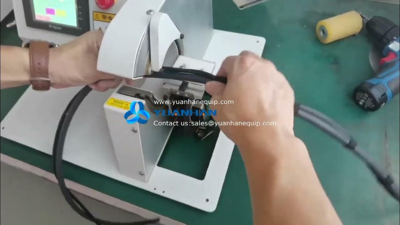 Cable harness spot taping machine AT3608 wire and cable spot tape