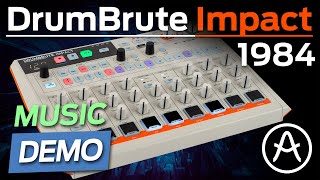 Arturia DrumBrute Impact 1984 - TR-909 tones!! - YouTube