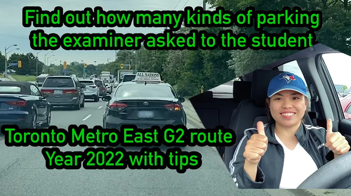 Toronto Metro East G2 road test in Lawrence Avenue...