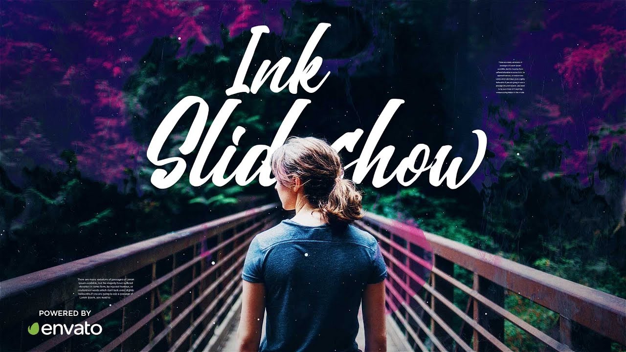 Ink Slideshow - After Effects Template