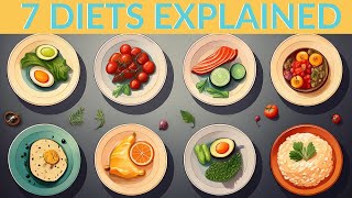 7 Popular Diets Explained: Veggie, Keto & Fasting Simplified