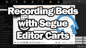 "Recording Beds with Segue Editor Carts" by PlayIt Software
