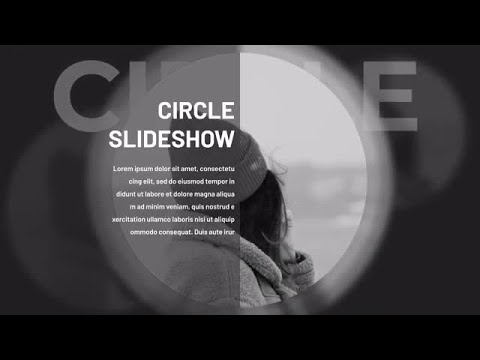 Circle Slideshow Premiere Pro Templates