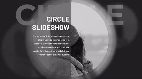 Circle Slideshow Premiere Pro Templates