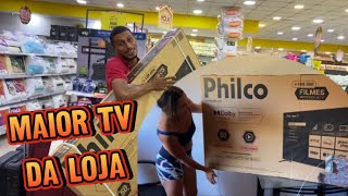 COMPRAMOS a MAIOR TV da LOJA! 