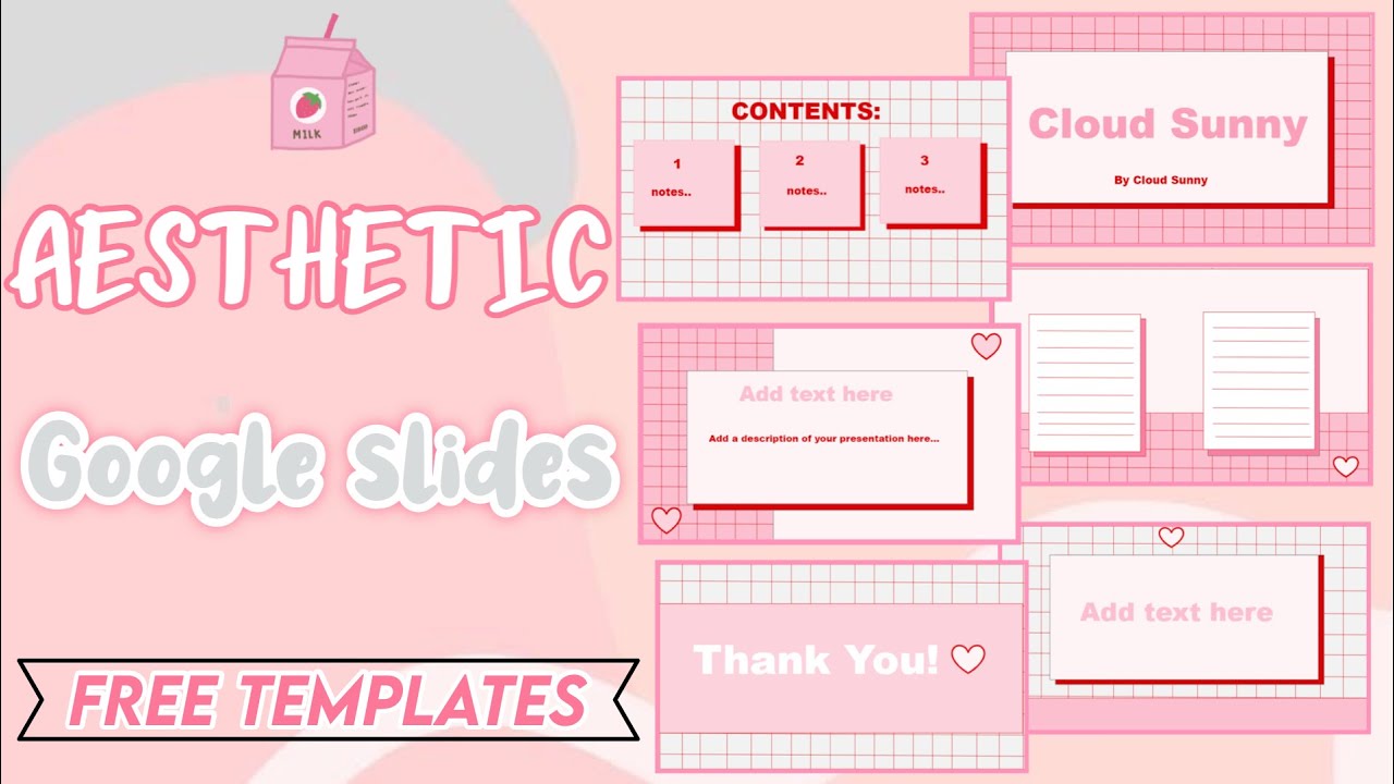 google slides template cute Slidesgo templates