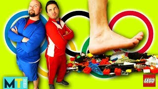 Men Try the Extreme Olympic Challenge