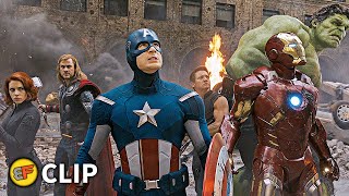 Avengers Assemble - Avengers vs Chitauri Army (Part 2) | The Avengers (2012) Movie Clip HD 4K