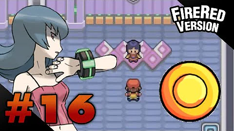 How do you get into Saffron City gym in fire red?