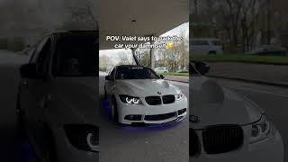 POV: Valet told me to park my car #bmw