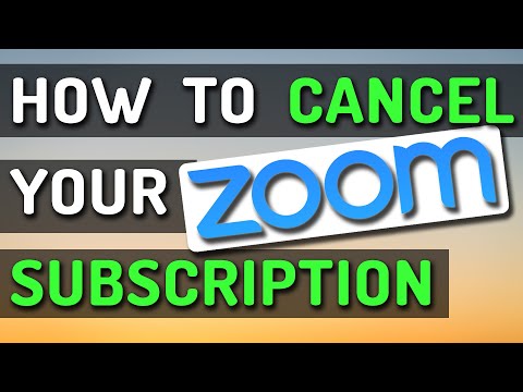 Video How to Cancel Your Zoom Subscription [Desktop & Mobile] - youtube