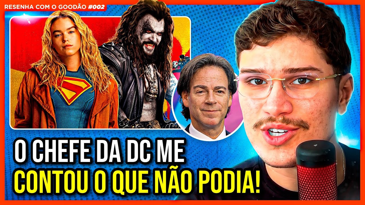 NÃO ME DEIXARAM FALAR COM A MILLY ALCOCK (SUPERGIRL) NO BRASIL? - RESENHA COM O GOODÃO #002
