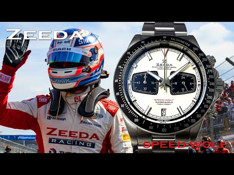 ZEEDA－ 2026 新作腕時計【SPEED-WOLF】クロノグラフ機能付き TMI