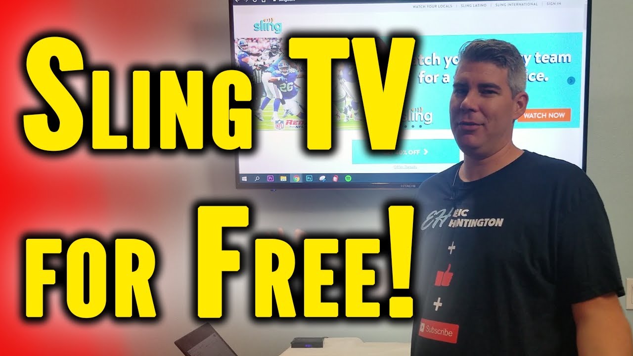 Why Would You Pay For Cable Again?  Sling TV For Free!