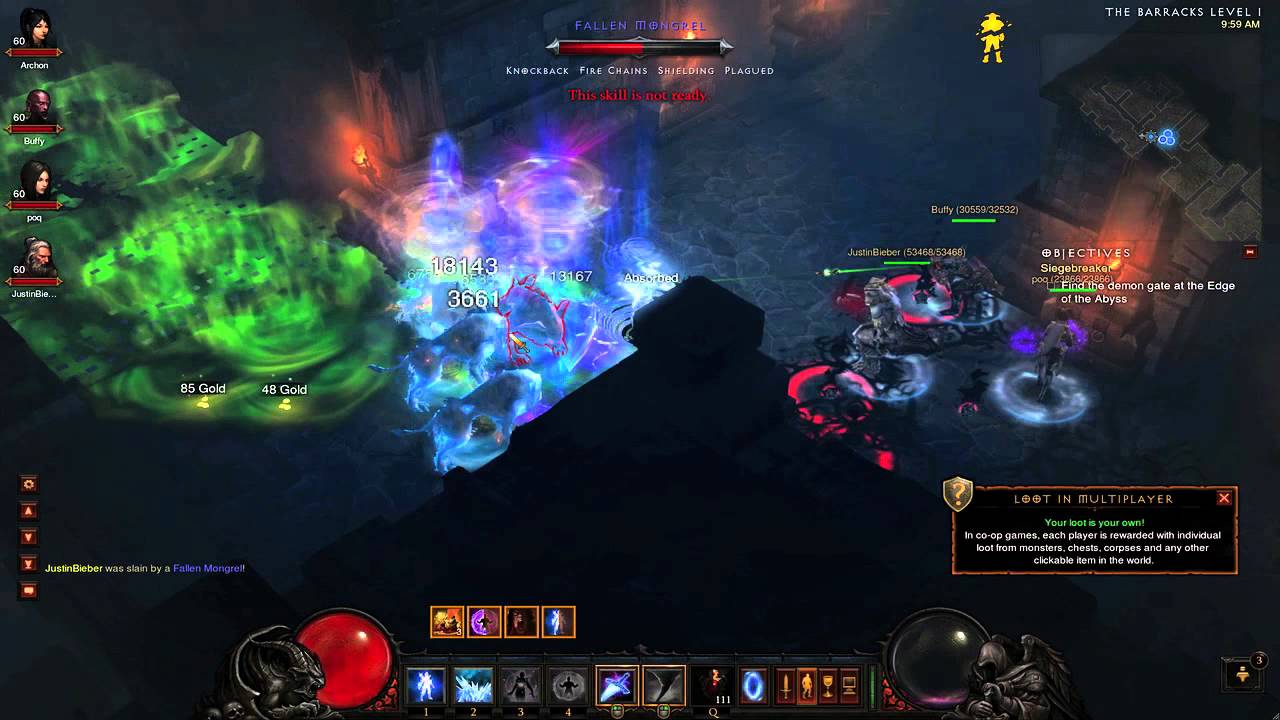 Wizard Na Infernu Sc Diablo 3