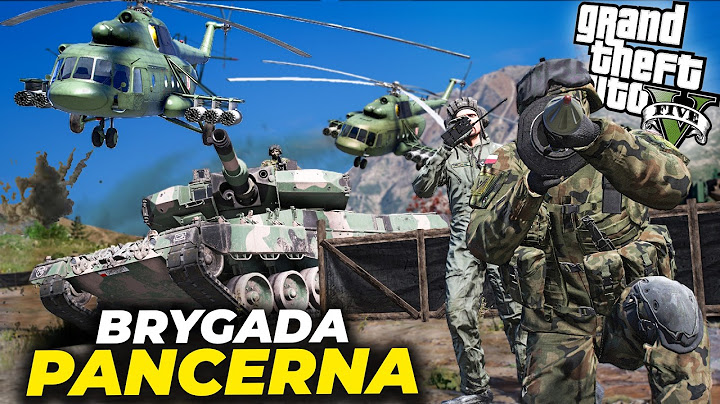 GTA Polskie Wojsko - OBLĘŻENIE MIASTA😮 | Brygada Pancerna