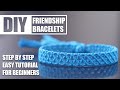 Diamonds spots dots holes friendship bracelets step by step tutorial  easy tutorial for beginner