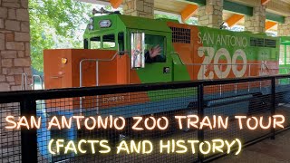 San Antonio Zoo Train Tour on the C.W.T Train/  Brackenridge Park History and Facts