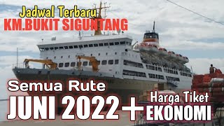Jadwal Terbaru Kmbukit Siguntang Semua Rute Bulan Juni 2022