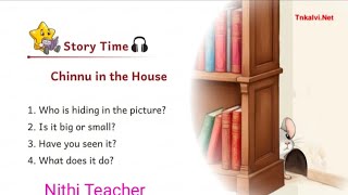 3rd std English term 1 unit 1 chinnu in the house English new Textbook ans key pg no 95-101 class 3