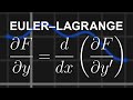 The Calculus of Variations and the Euler-Lagrange Equation