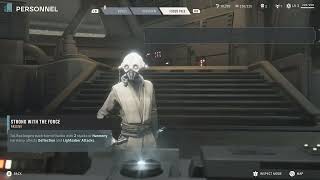 Star Wars Zero Company Get New Jedi Operator Level Up Tree Lightsaber Jedi Force Power Options
