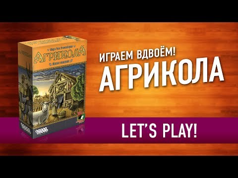 Играем в настольную игру «АГРИКОЛА». ФЕРМА прямо на СТОЛЕ! // Letu0027s play AGRICOLA board game