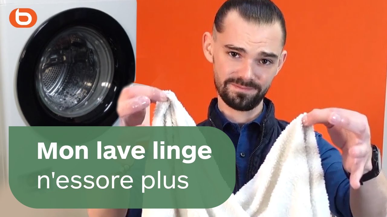 Pourquoi le lave-linge n'essore pas ? - SOS Accessoire