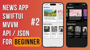 SwiftUI NewsApp / API  / JSON / MVVM / Урок 2