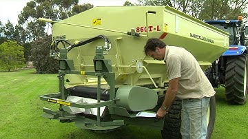 Marshall Multispread: Setting Feed Door Height